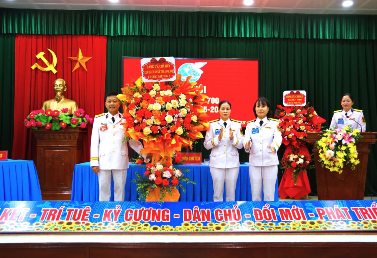 Đại hội Hội phụ nữ Kho 700 nhiệm kỳ 2025–2030: Đoàn kết - Trí tuệ - Kỷ cương - Dân chủ - Đổi mới  - Phát triển