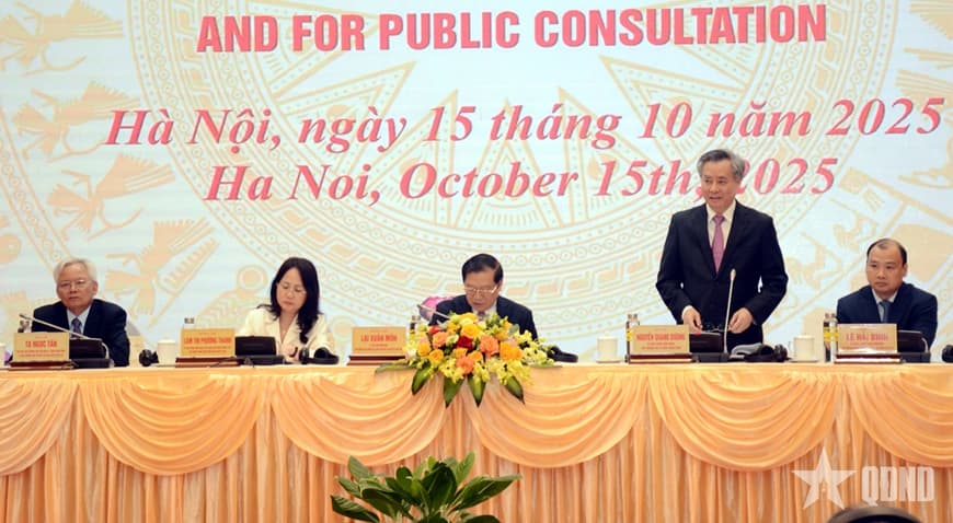 Họp báo quốc tế công bố dự thảo các văn kiện Đại hội XIV của Đảng để lấy ý kiến nhân dân