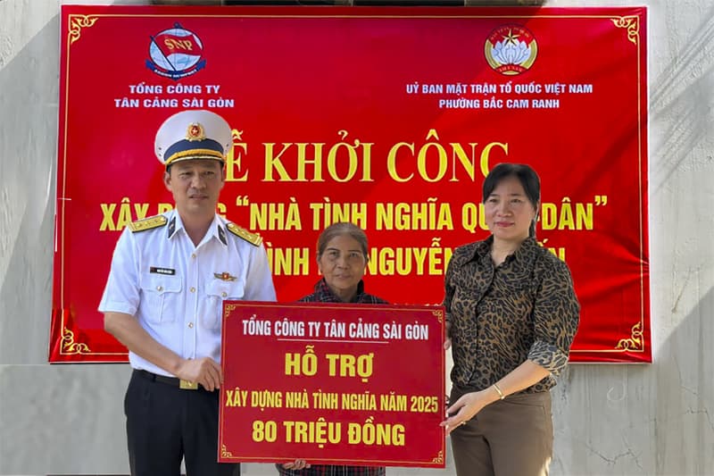 Binh đoàn 20 khởi công xây dựng nhà đại đoàn kết tại tỉnh Khánh Hòa
