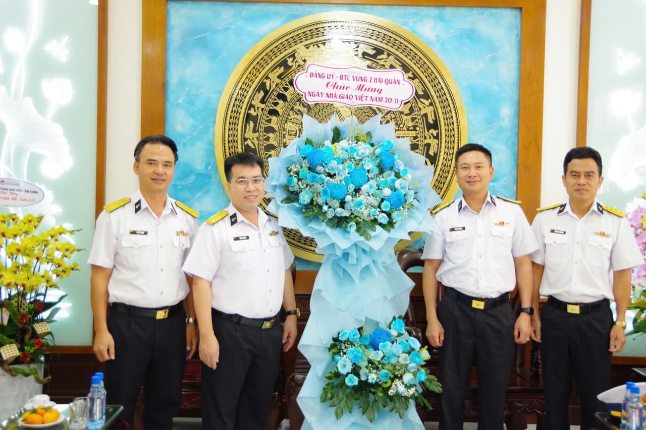 Vùng 2 chúc mừng các học viện, nhà trường nhân Ngày Nhà giáo Việt Nam 20/11