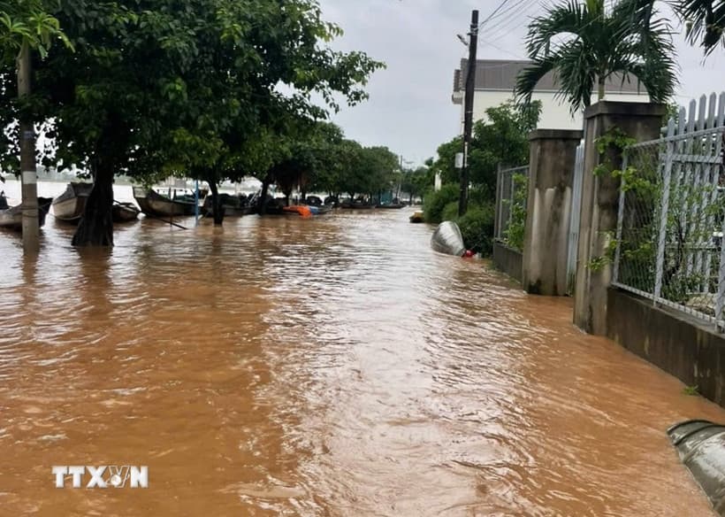 Từ đêm 2/12 đến ngày 5/12, Trung Bộ có nơi mưa rất to