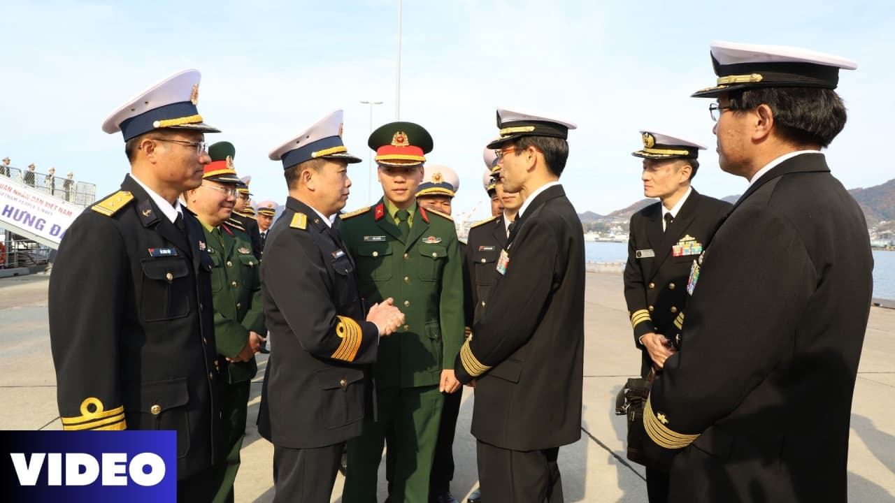 Tàu 015 - Trần Hưng Đạo rời Nhật Bản, lên đường thăm Hàn Quốc