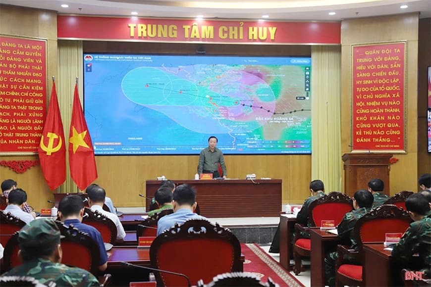 Phương án ứng phó khi bão số 5 cách Hà Tĩnh khoảng 140km