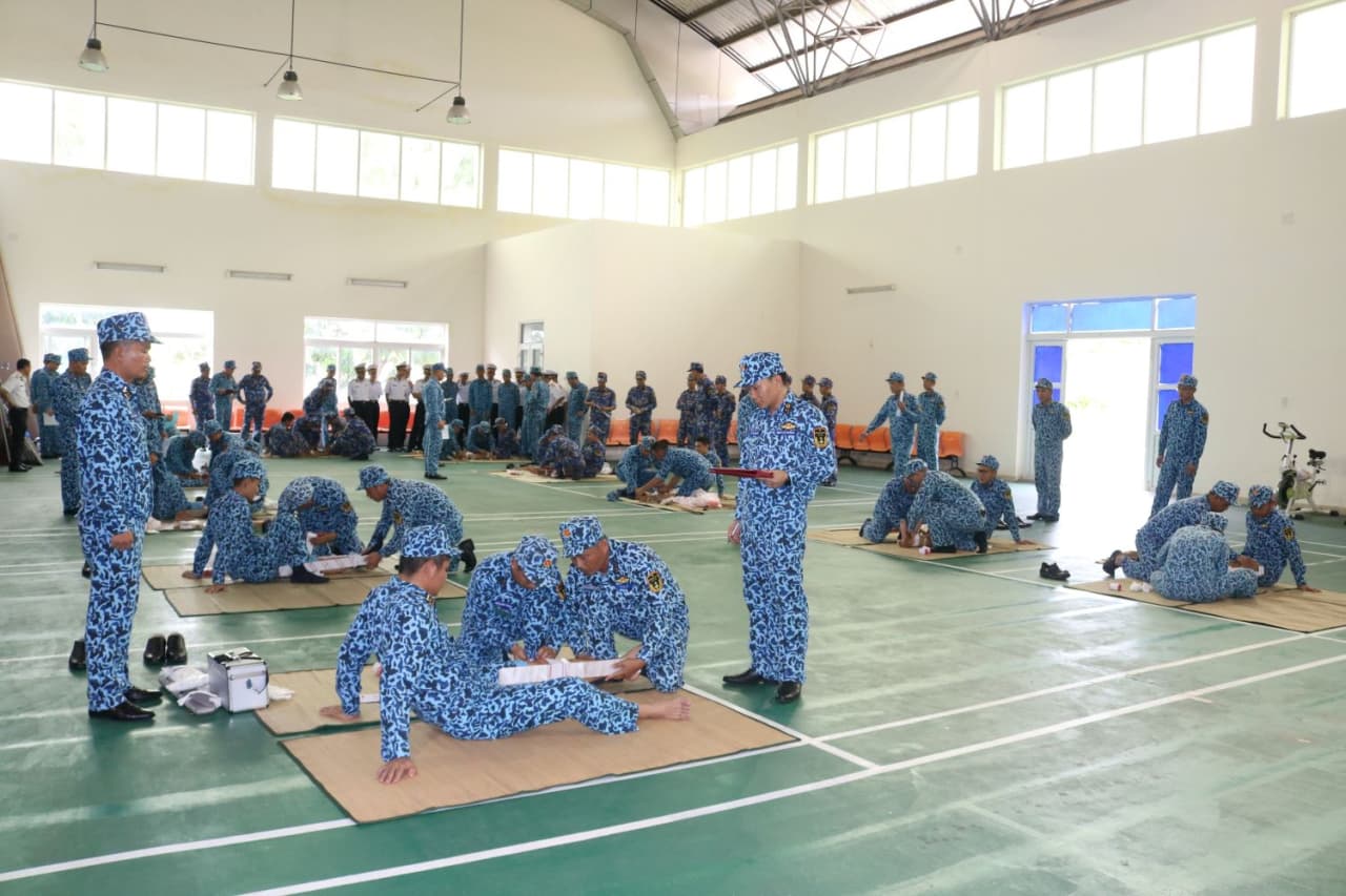 Lữ đoàn 189: Hội thi “Đơn vị quân y 5 tốt”