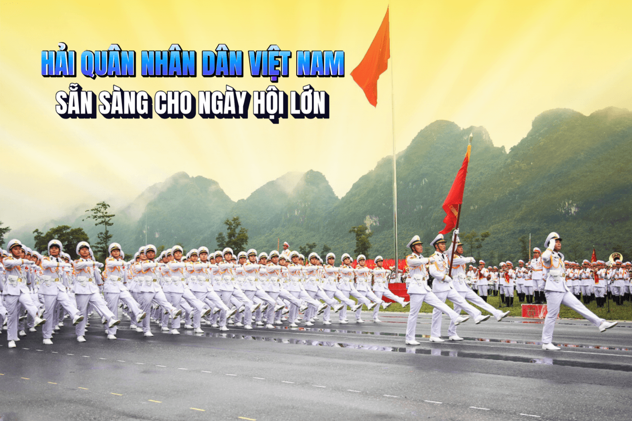 Hải quân nhân dân Việt Nam sẵn sàng cho ngày hội lớn