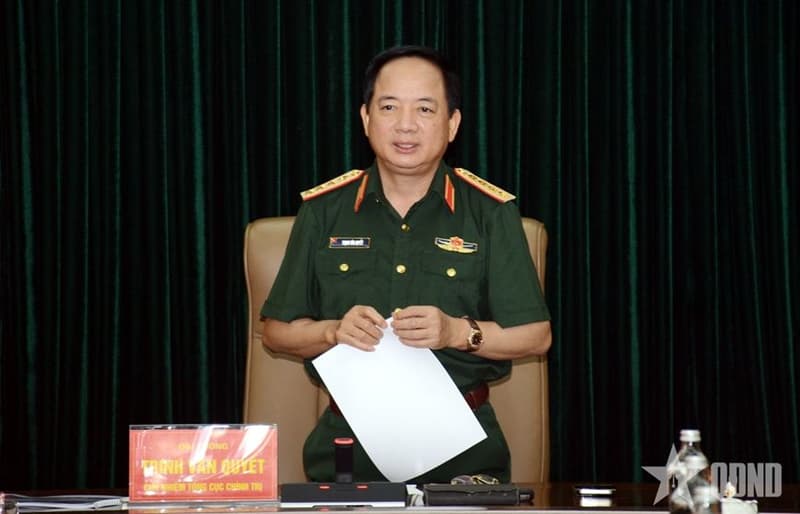 Đại tướng Trịnh Văn Quyết chủ trì nghe báo cáo về hệ sinh thái số ngành công tác Đảng, công tác chính trị