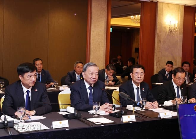 Tổng Bí thư Tô Lâm dự Tọa đàm về khoa học công nghệ Việt Nam – Hàn Quốc