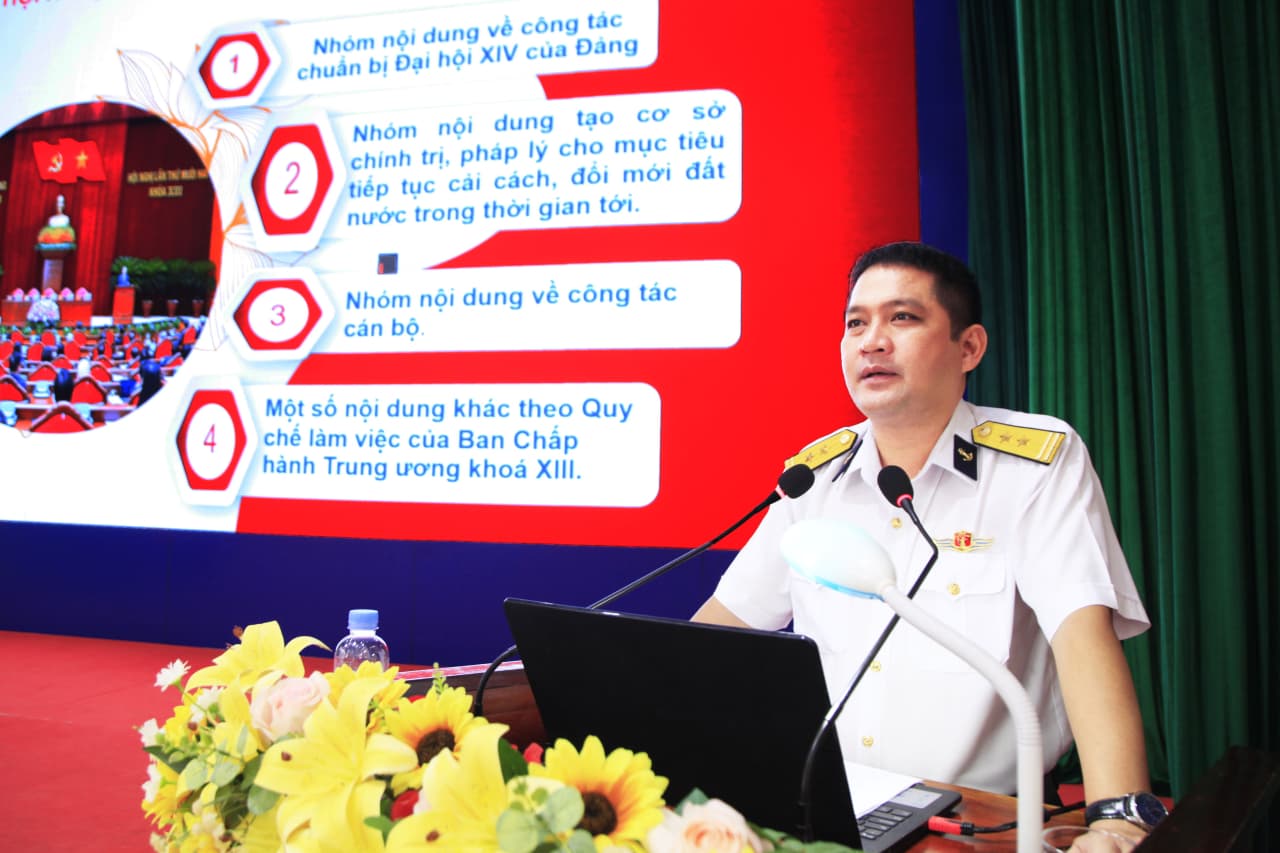 Lữ đoàn 162 thông báo kết quả Hội nghị Trung ương 12 và giáo dục nhiệm vụ 6 tháng cuối năm 2025.