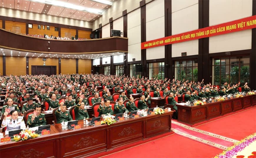 Hôm nay (30/9), khai mạc trọng thể Đại hội đại biểu Đảng bộ Quân đội lần thứ XII