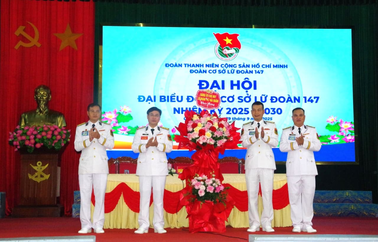 Đoàn cơ sở Lữ đoàn 147 tổ chức Đại hội nhiệm kỳ 2025 - 2030