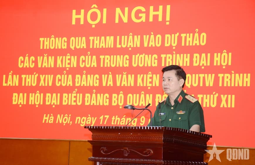 Trung tướng Đỗ Xuân Tụng: Các tham luận phải có tính sáng tạo, điểm nhấn, điểm mới