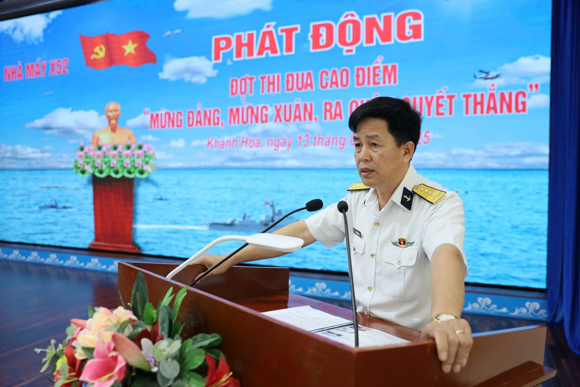 Nhà máy X52 phát động thi đua cao điểm