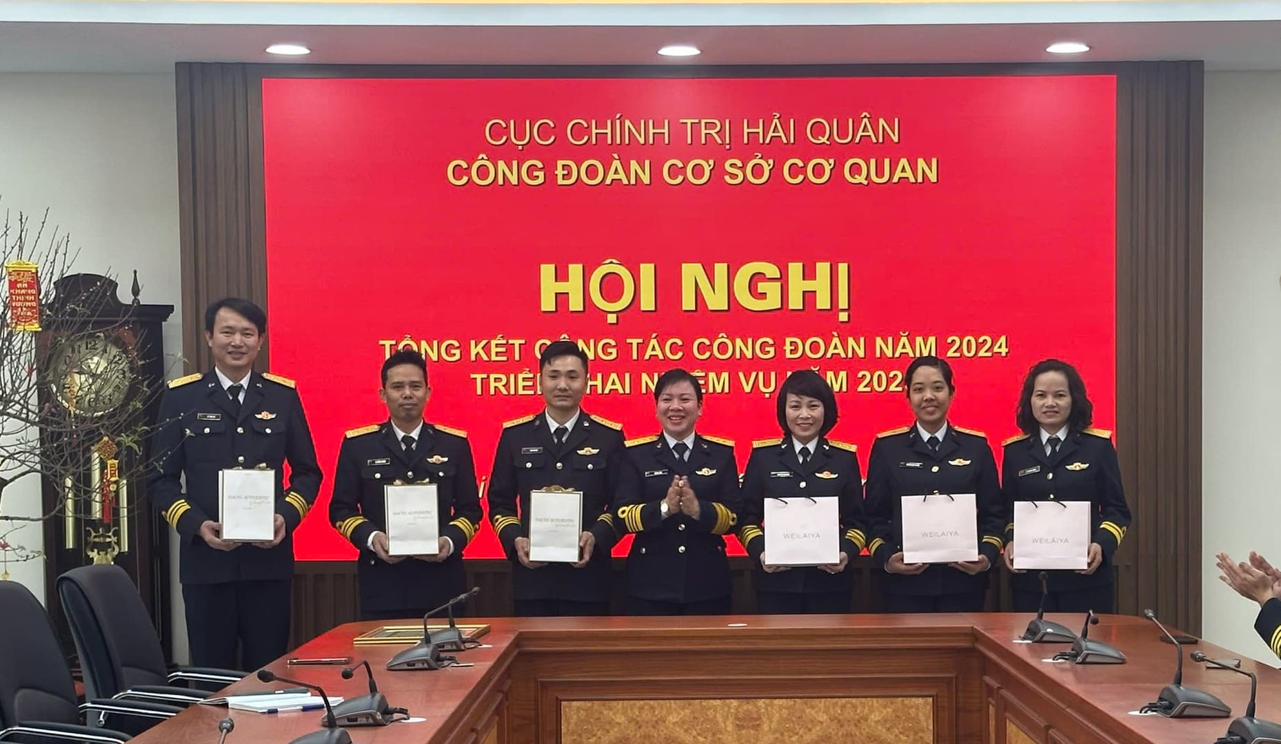 Công đoàn cơ sở cơ quan Cục Chính trị Hải quân: Thực hiện hiệu quả hoạt động công đoàn