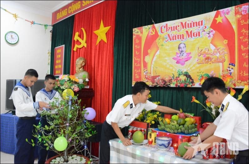 Rộn ràng tết ở Trường Sa