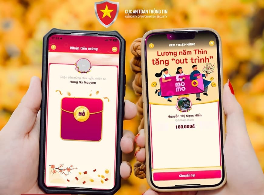 Cẩn trọng với chiêu trò lừa đảo lì xì online, đổi tiền, tri ân dịp tết