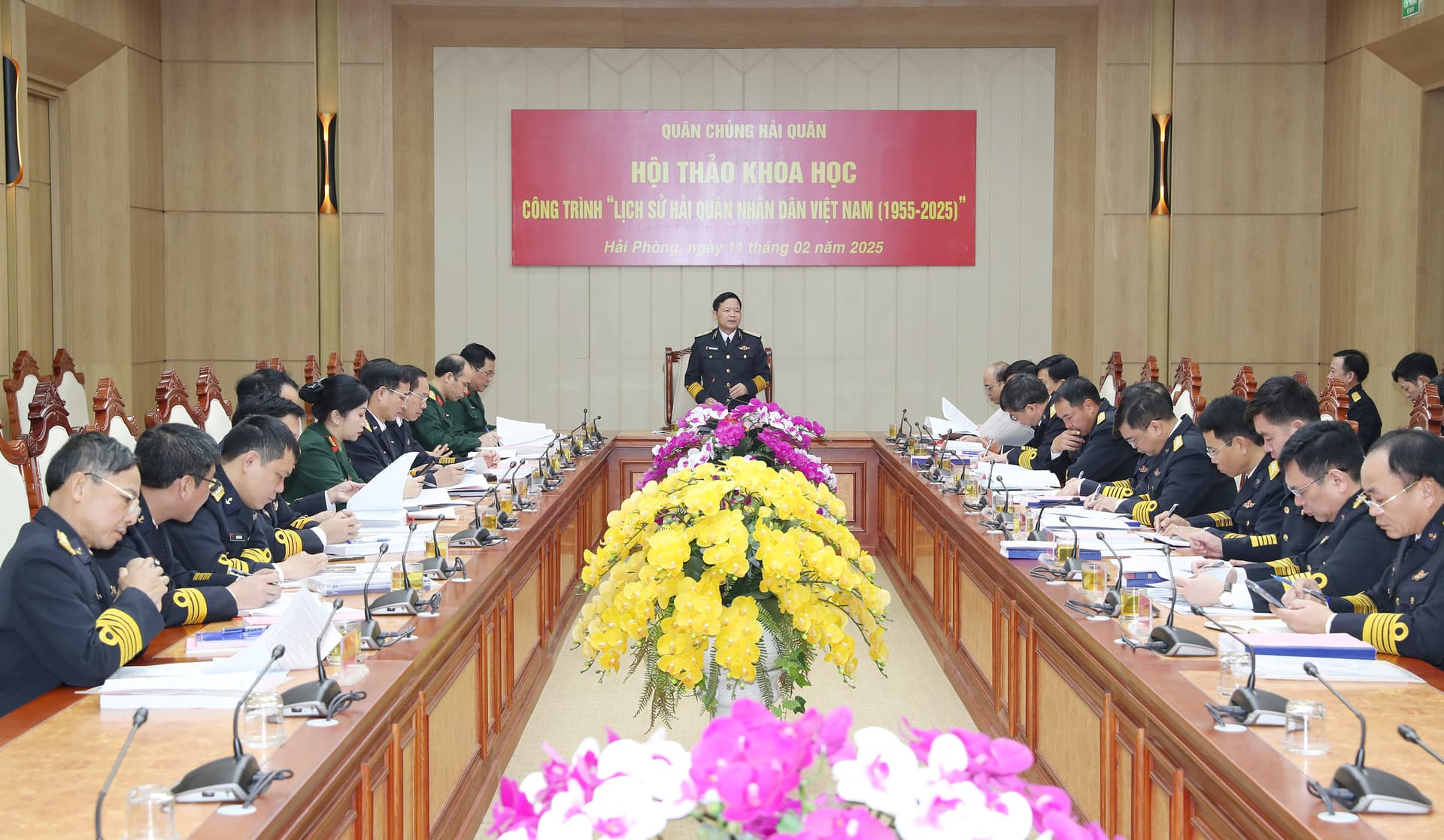 Hội thảo khoa học công trình “Lịch sử Hải quân nhân dân Việt Nam (1955-2025)”
