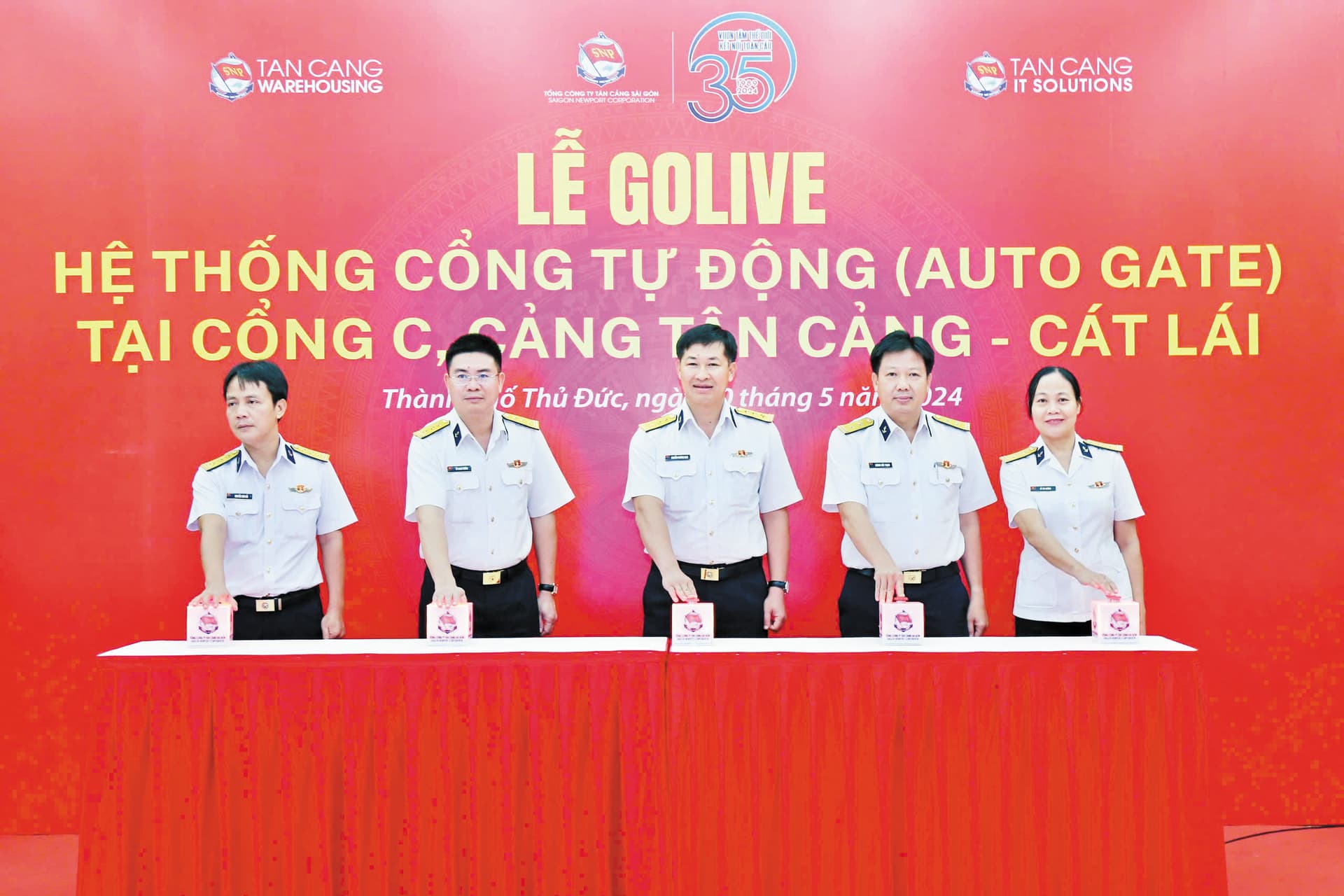 Tân cảng Sài Gòn: Tiên phong về số hóa trong quản lý khai thác cảng biển
