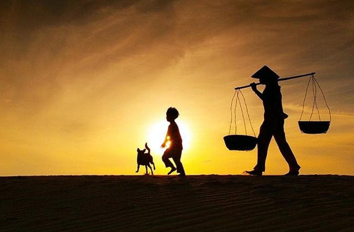 Mẹ gánh hương xuân