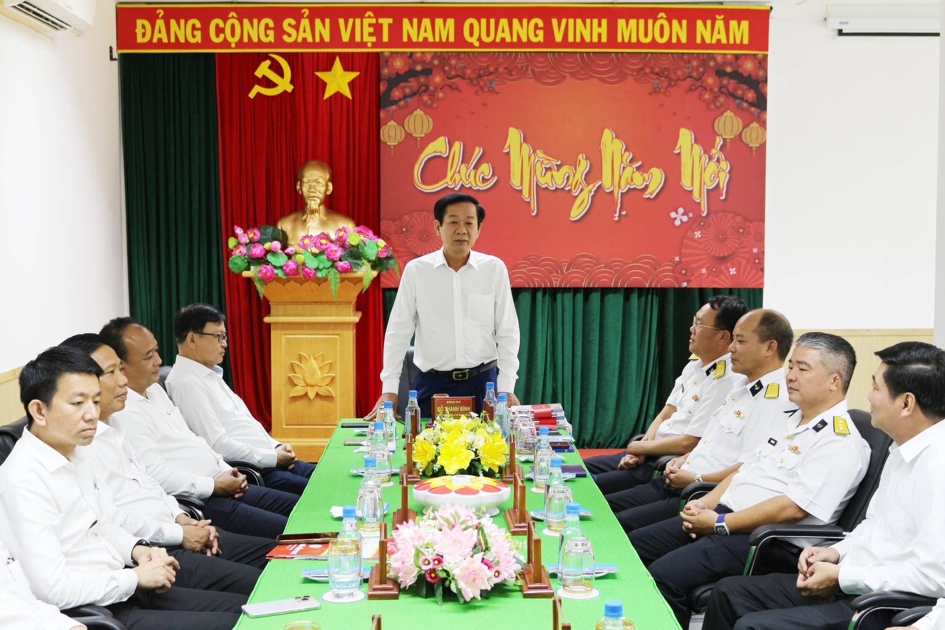 Đoàn công tác Thành ủy Cần Thơ thăm và làm việc tại cảng Tân cảng Cái Cui