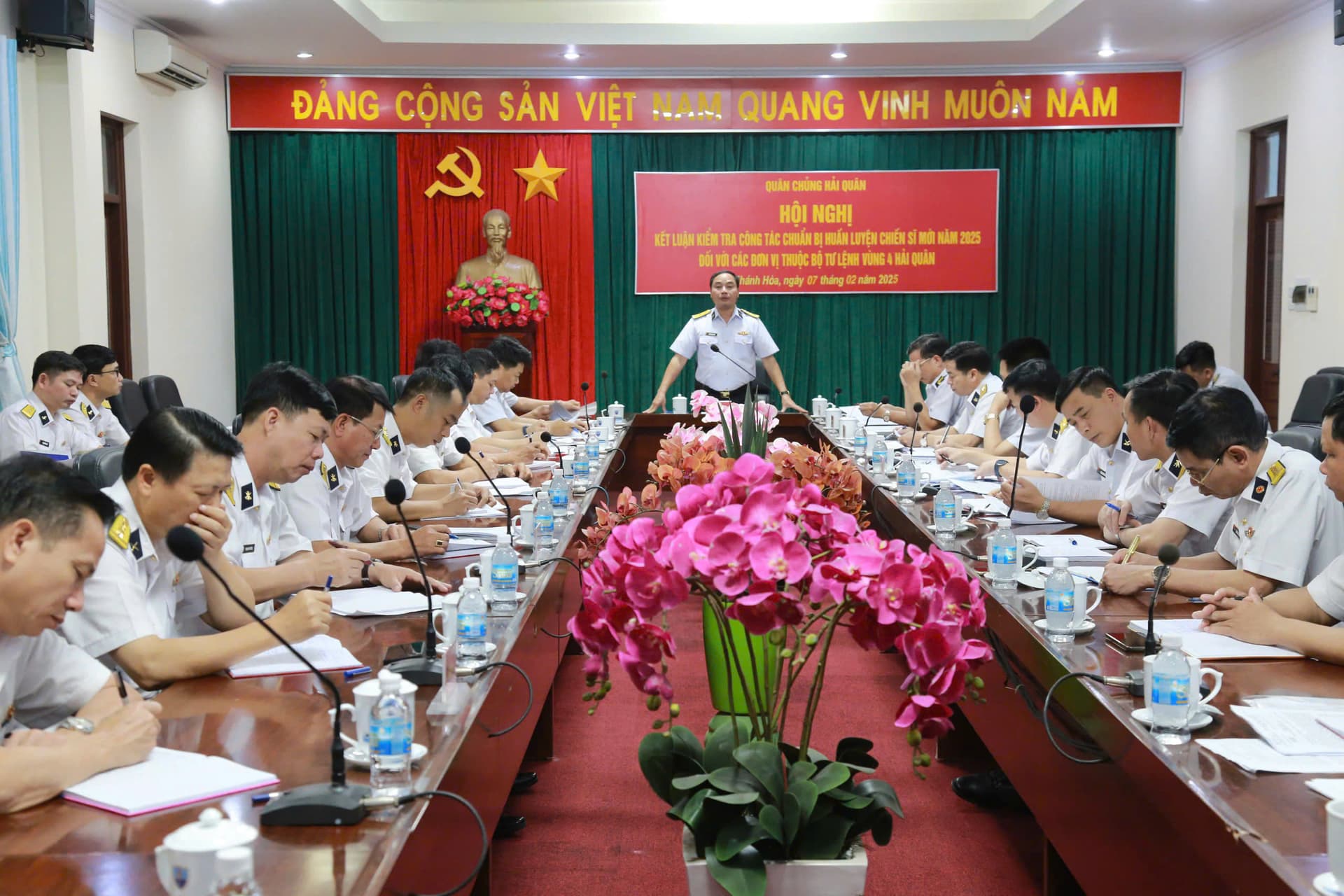 Quân chủng Hải quân kiểm tra công tác chuẩn bị huấn luyện chiến sĩ mới tại Vùng 4