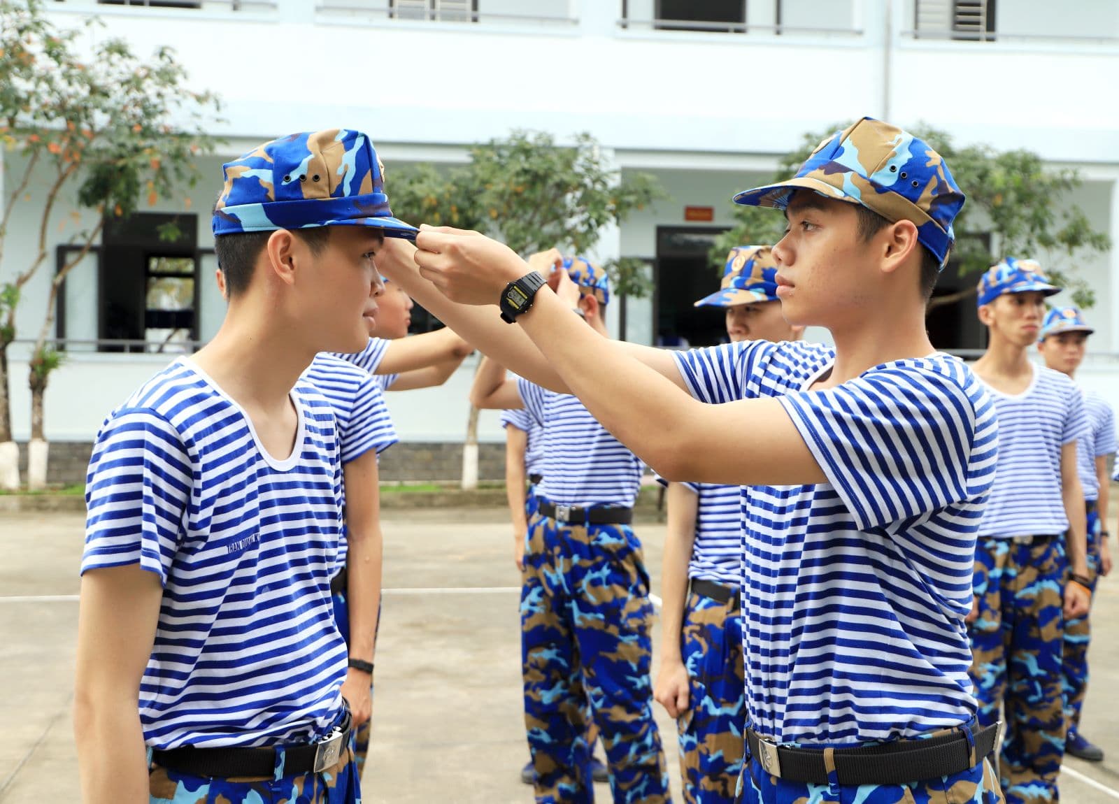 Chiến sĩ mới Vùng 3 sẵn sàng bước vào mùa huấn luyện