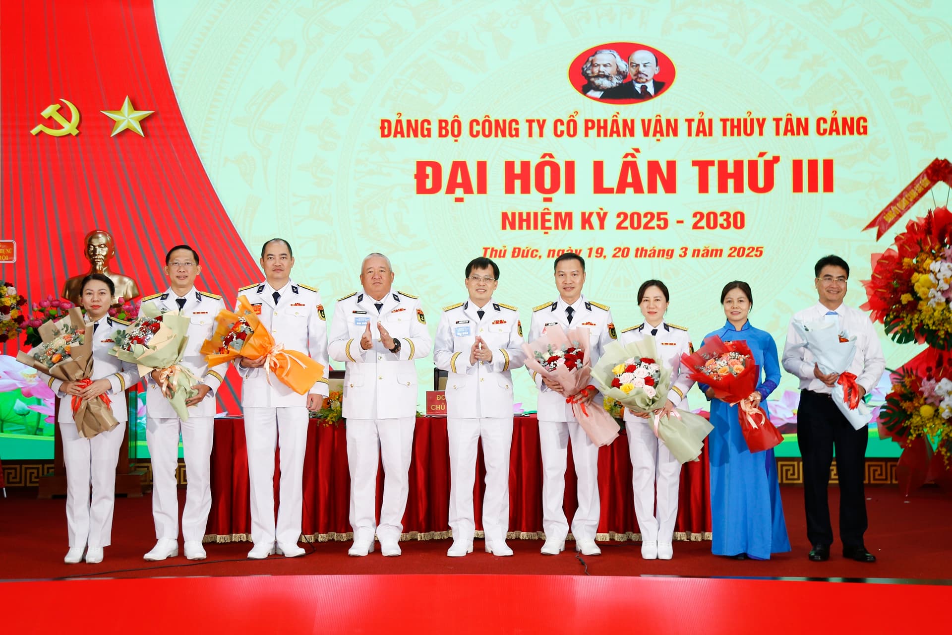 Đảng bộ Công ty CP Vận tải thủy Tân cảng: Đại hội nhiệm kỳ 2025 - 2030