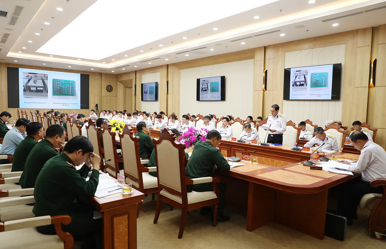 Hội nghị đánh giá kết quả hợp tác nghiên cứu khoa học, làm chủ trang bị kỹ thuật giai đoạn 2020-2025