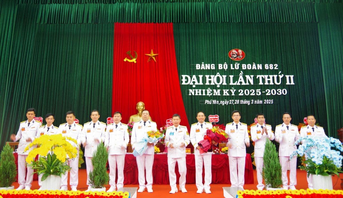 Đảng bộ Lữ đoàn 682 đại hội nhiệm kỳ 2025-2030