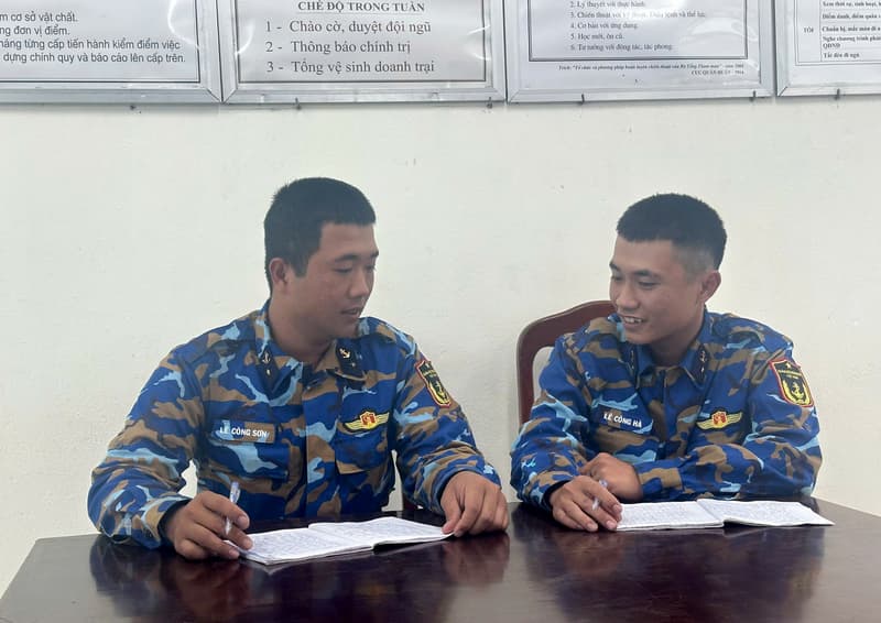 Hai cặp anh em ruột cùng nhập ngũ ở Lữ đoàn 83