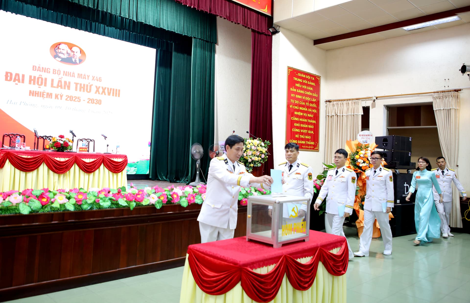 Đảng bộ Nhà máy X46 tổ chức Đại hội lần thứ XXVIII nhiệm kỳ 2025-2030