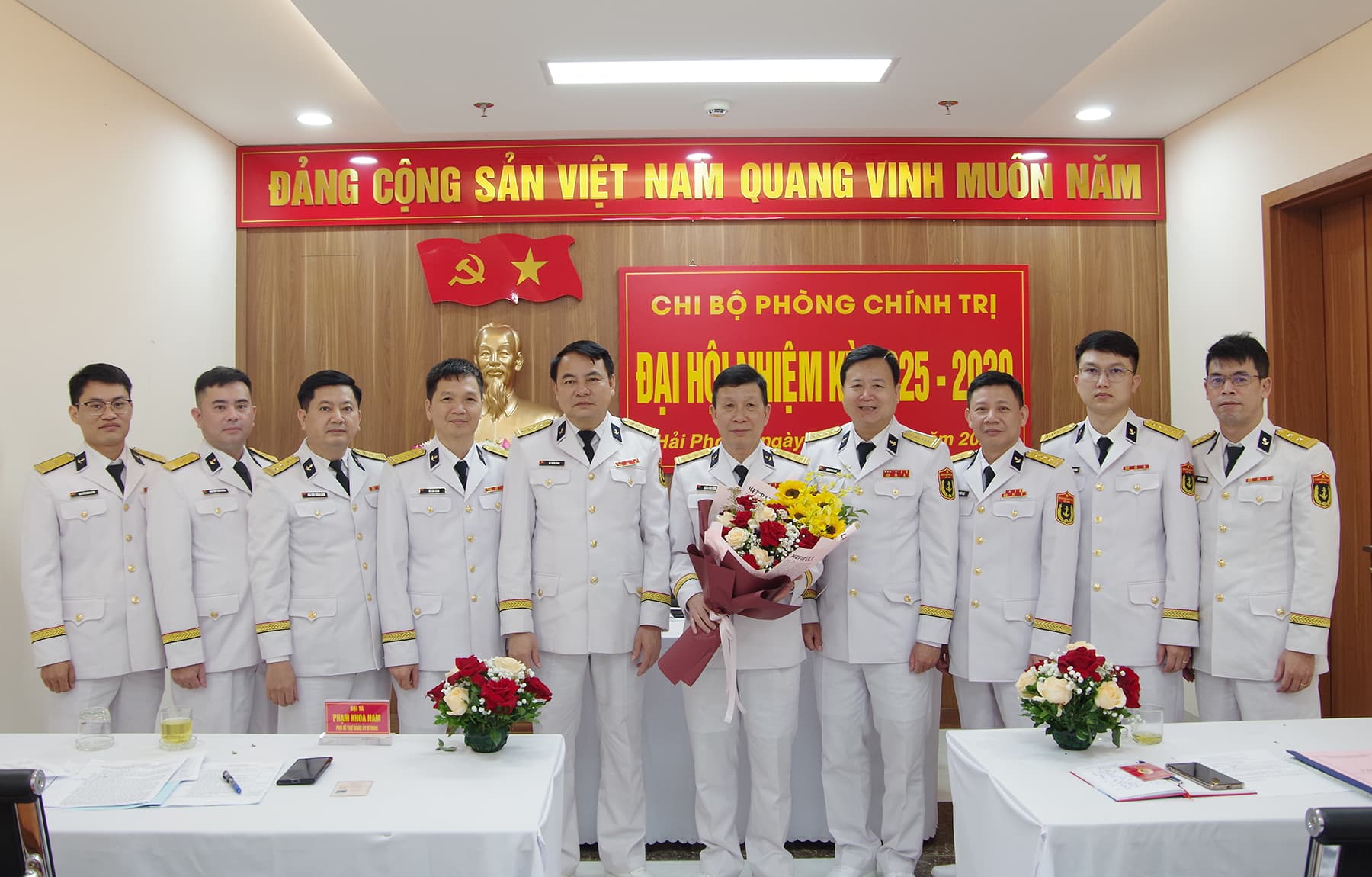 Chi bộ Phòng Chính trị Bộ Tham mưu tổ chức thành công Đại hội nhiệm kỳ 2025-2030