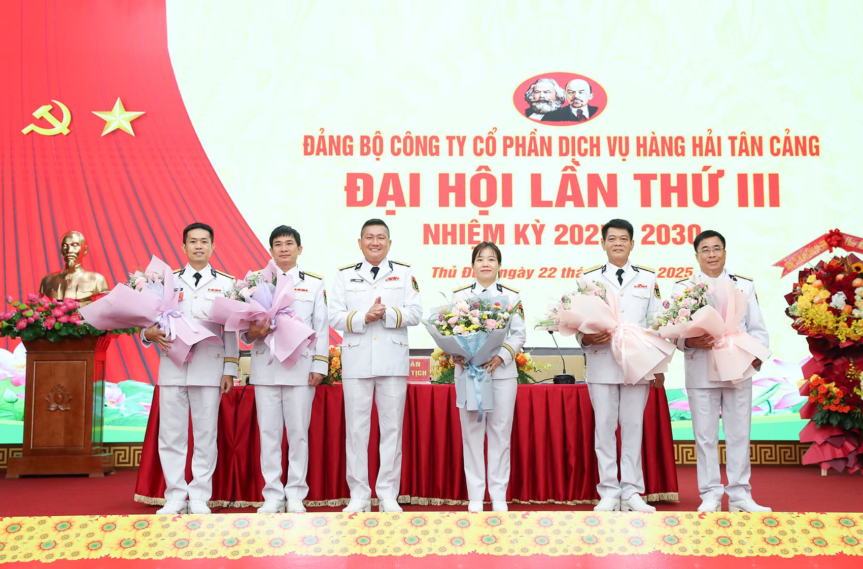 Đảng bộ Công ty cổ phần Dịch vụ Hàng hải Tân cảng: Đại hội lần thứ III, nhiệm kỳ 2025-2030