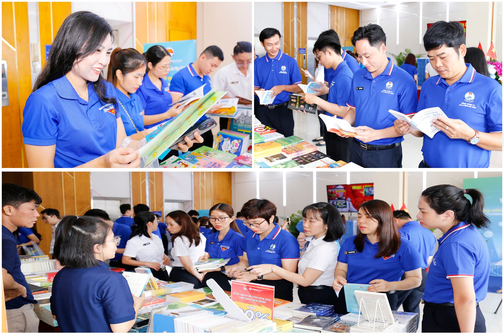 Tân cảng Sài Gòn hưởng ứng Ngày sách và văn hoá đọc Việt Nam