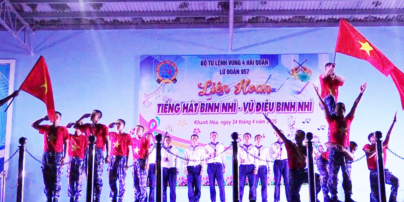Lữ đoàn 957: Liên hoan “Tiếng hát binh nhì, vũ điệu binh nhì” năm 2025