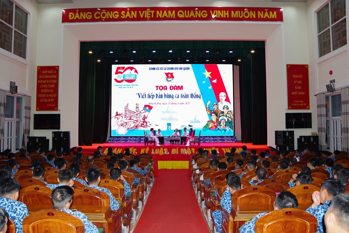 Tuổi trẻ Lữ đoàn 189: Tọa đàm “Viết tiếp bản hùng ca toàn thắng”