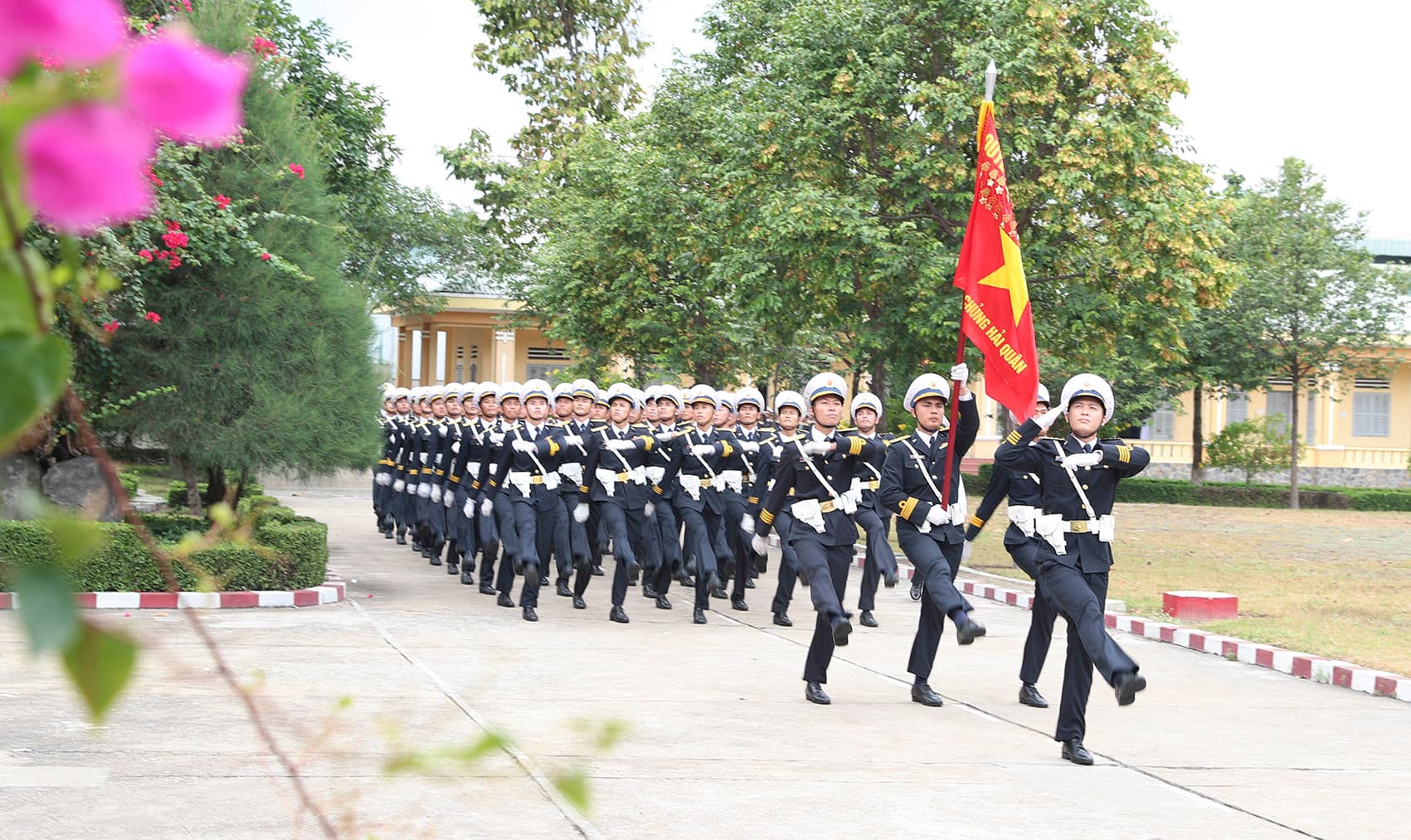Lực lượng diễu binh, diễu hành quyết tâm “về đích” xuất sắc