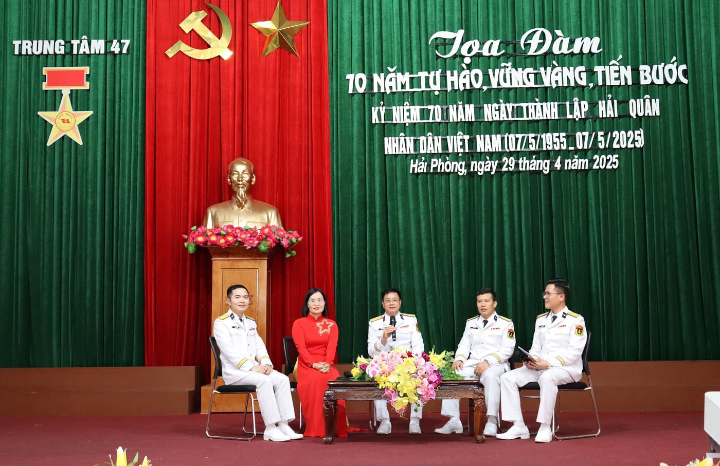 Trung tâm 47: Tọa đàm “70 năm - Tự hào, vững vàng, tiến bước”