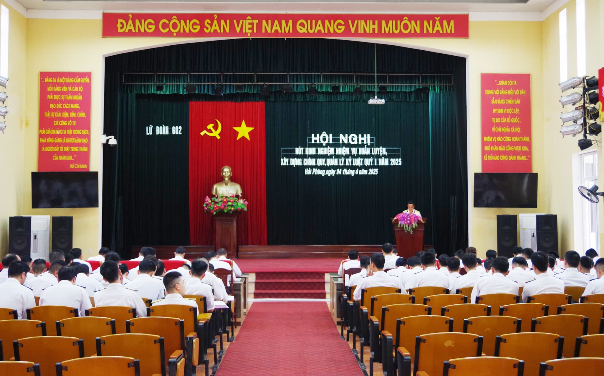 Lữ đoàn 602 rút kinh nghiệm nhiệm vụ huấn luyện, xây dựng chính quy, quản lý kỷ luật