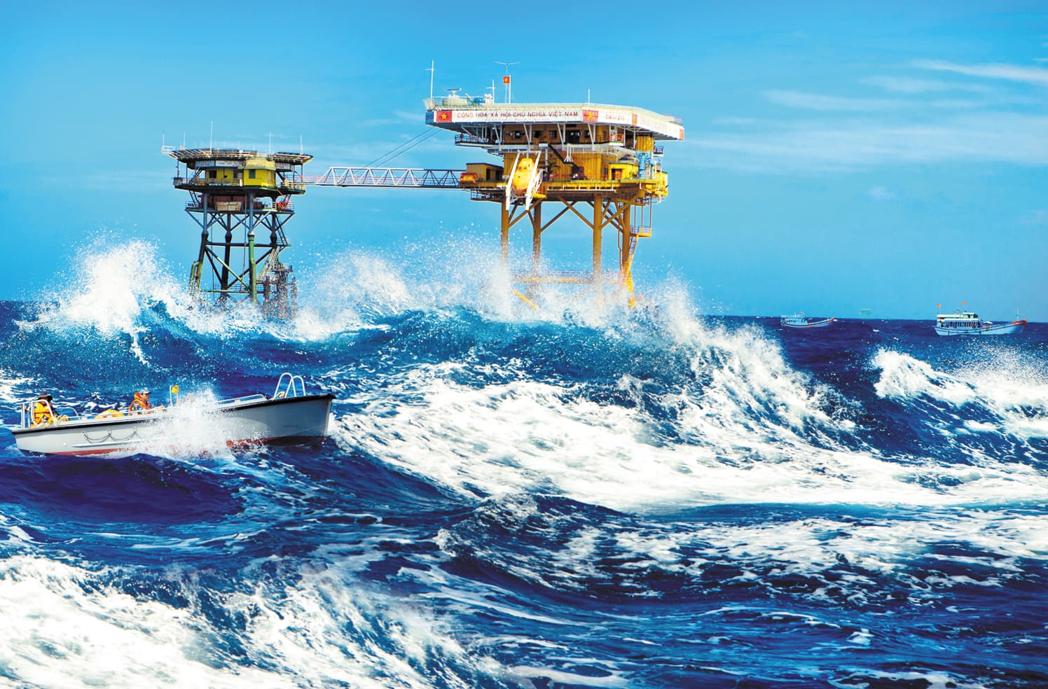 Nhà giàn DK1: Biểu tượng kiên cường giữa muôn trùng sóng gió