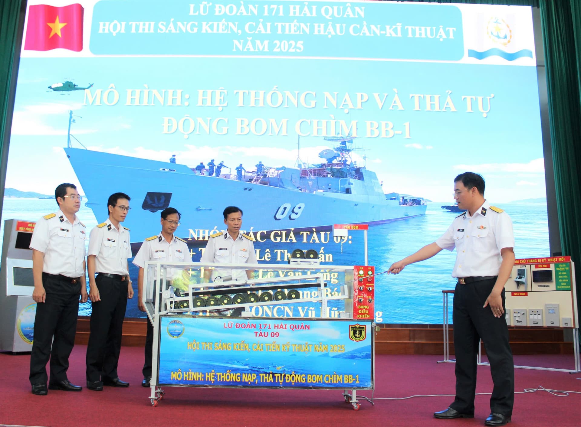 Lữ đoàn 171: Hội thi sáng kiến, cải tiến ngành hậu cần – kỹ thuật năm 2025