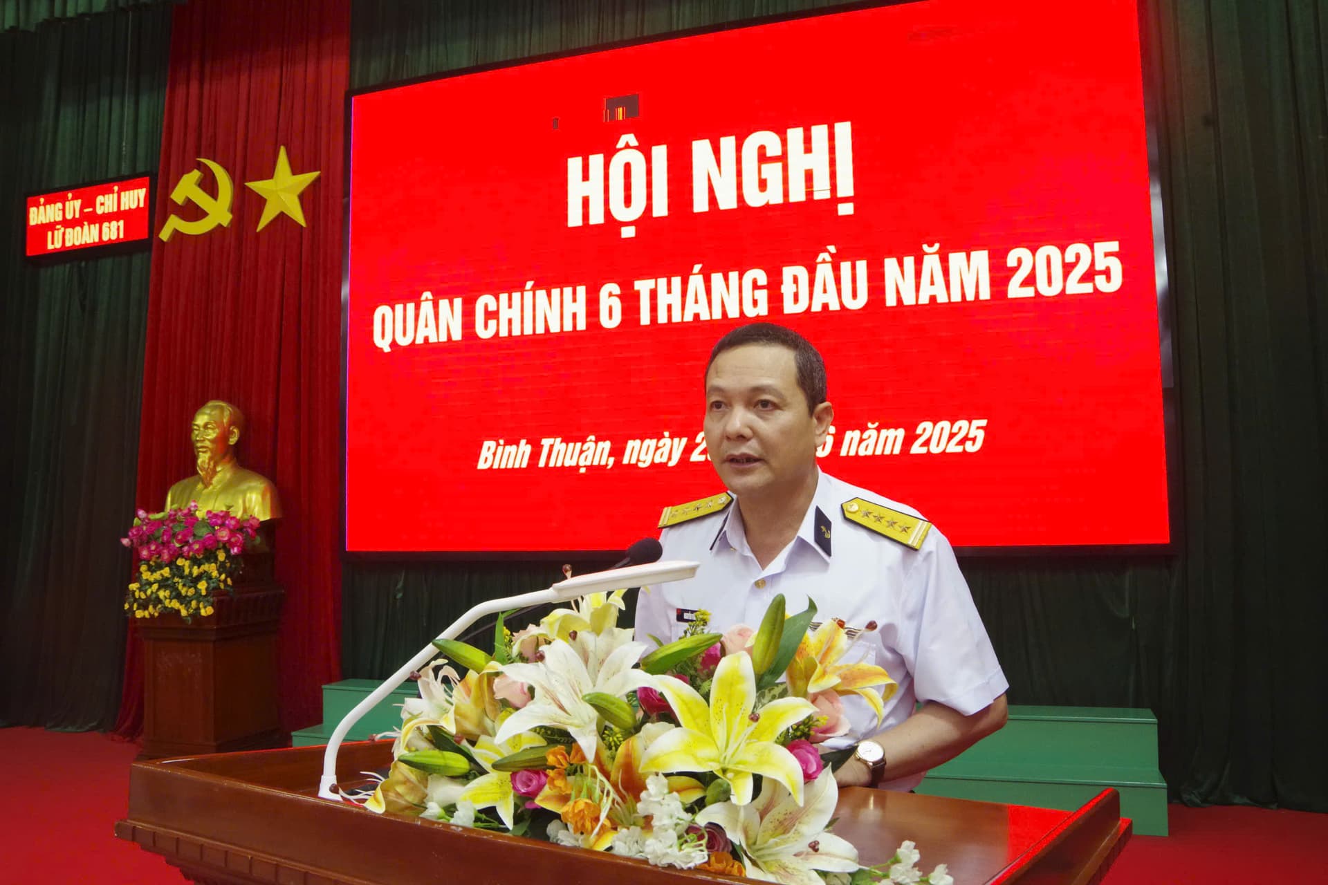 Lữ đoàn 681: Hội nghị quân chính 6 tháng đầu năm 2025