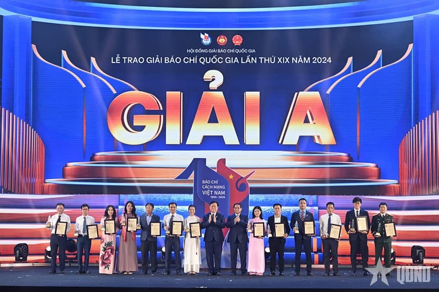 Lễ trao Giải Báo chí Quốc gia lần thứ XIX-2024: Tôn vinh những người làm báo dấn thân, sáng tạo