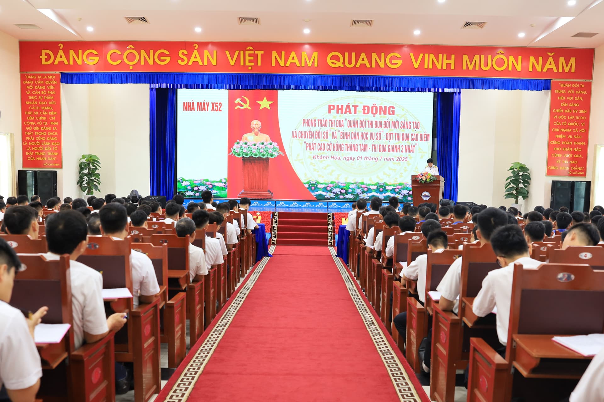 Nhà máy X52: Hội nghị đối thoại dân chủ Quý II năm 2025