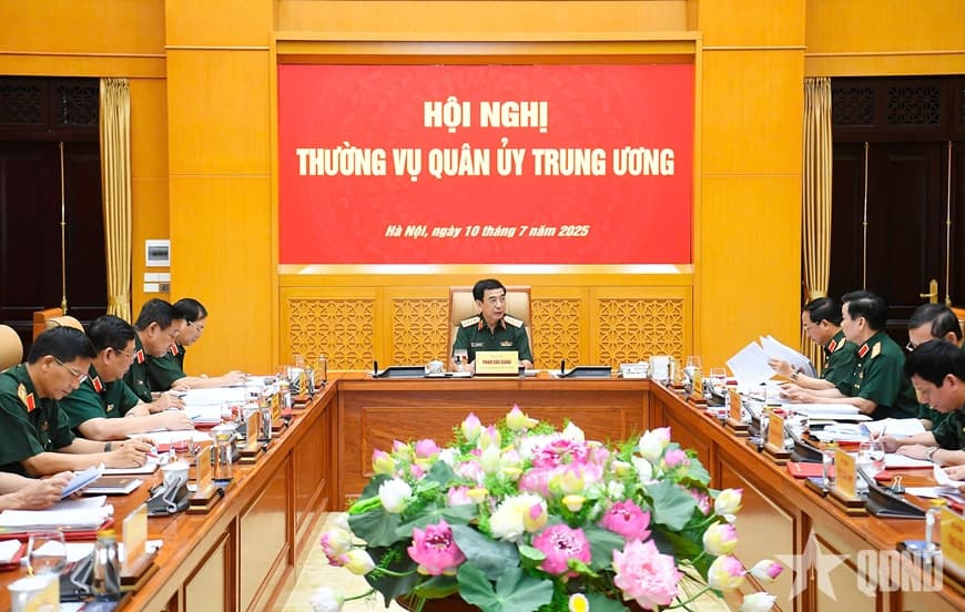 Thường vụ Quân ủy Trung ương cho ý kiến vào dự thảo văn kiện Đại hội đại biểu Đảng bộ Quân đội lần thứ XII