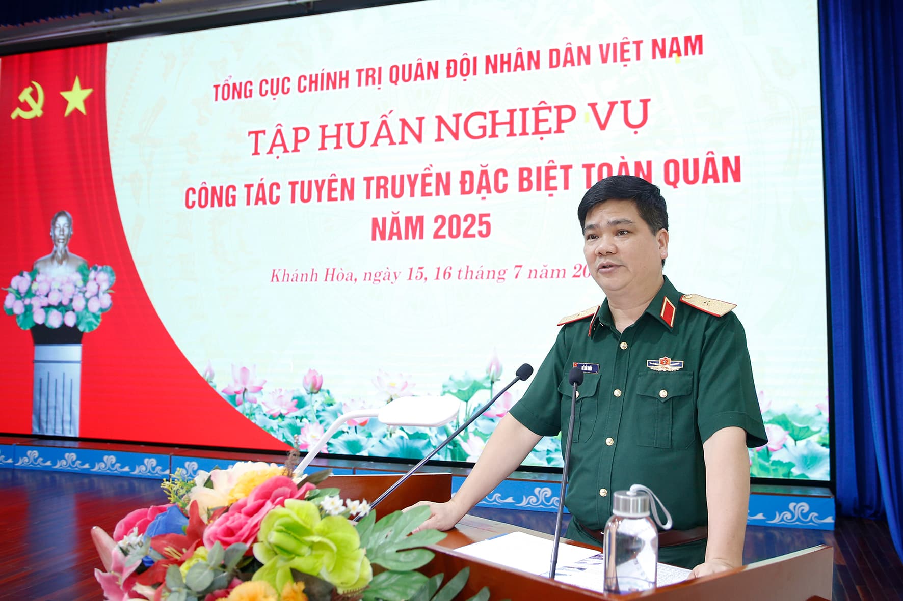 Tổng cục Chính trị Quân đội nhân dân Việt Nam tập huấn nghiệp vụ công tác tuyên truyền đặc biệt