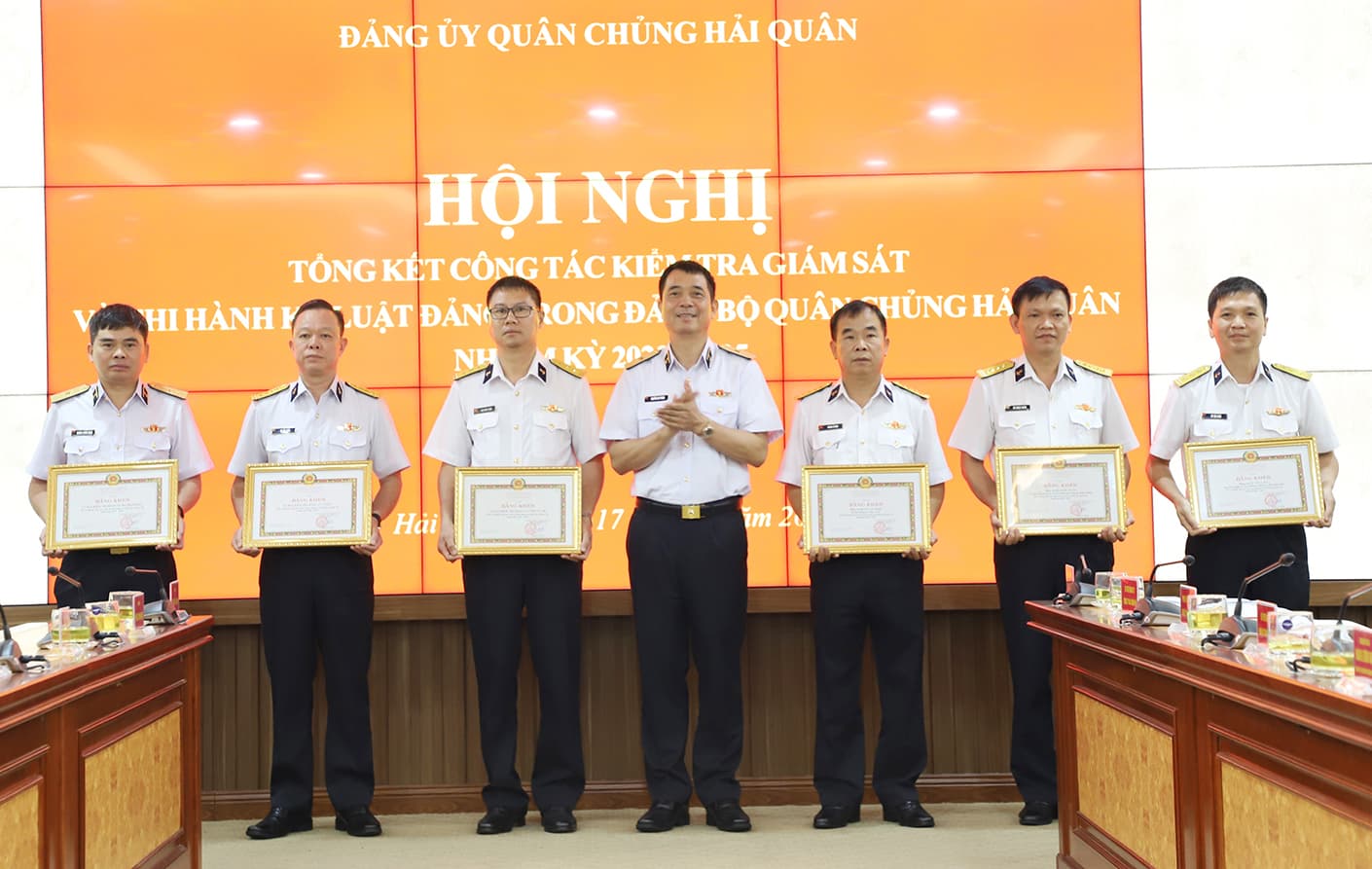 Nâng cao hiệu quả công tác kiểm tra, giám sát và thi hành kỷ luật đảng trong Đảng bộ Quân chủng Hải quân