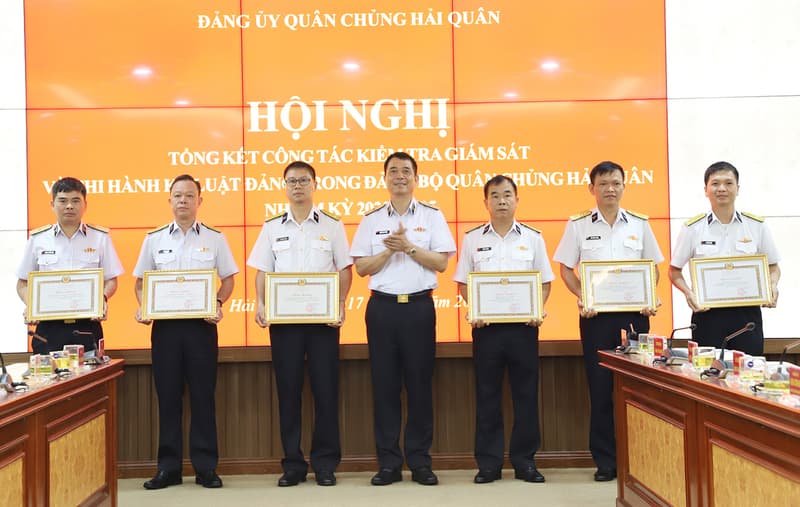 Nâng cao hiệu quả công tác kiểm tra, giám sát và thi hành kỷ luật đảng trong Đảng bộ Quân chủng Hải quân