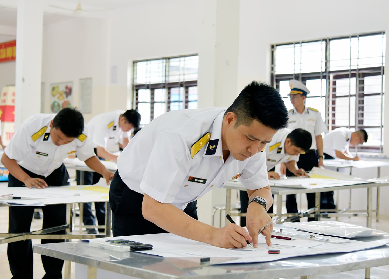 Lữ đoàn 955 tổ chức kiểm tra tác nghiệp