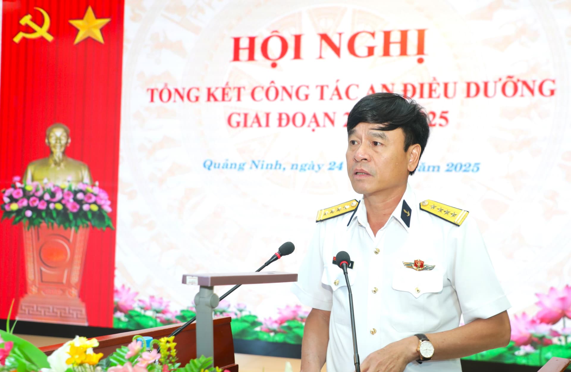 Đoàn An điều dưỡng 22 Hạ Long tổng kết công tác an điều dưỡng giai đoạn 2021 - 2025