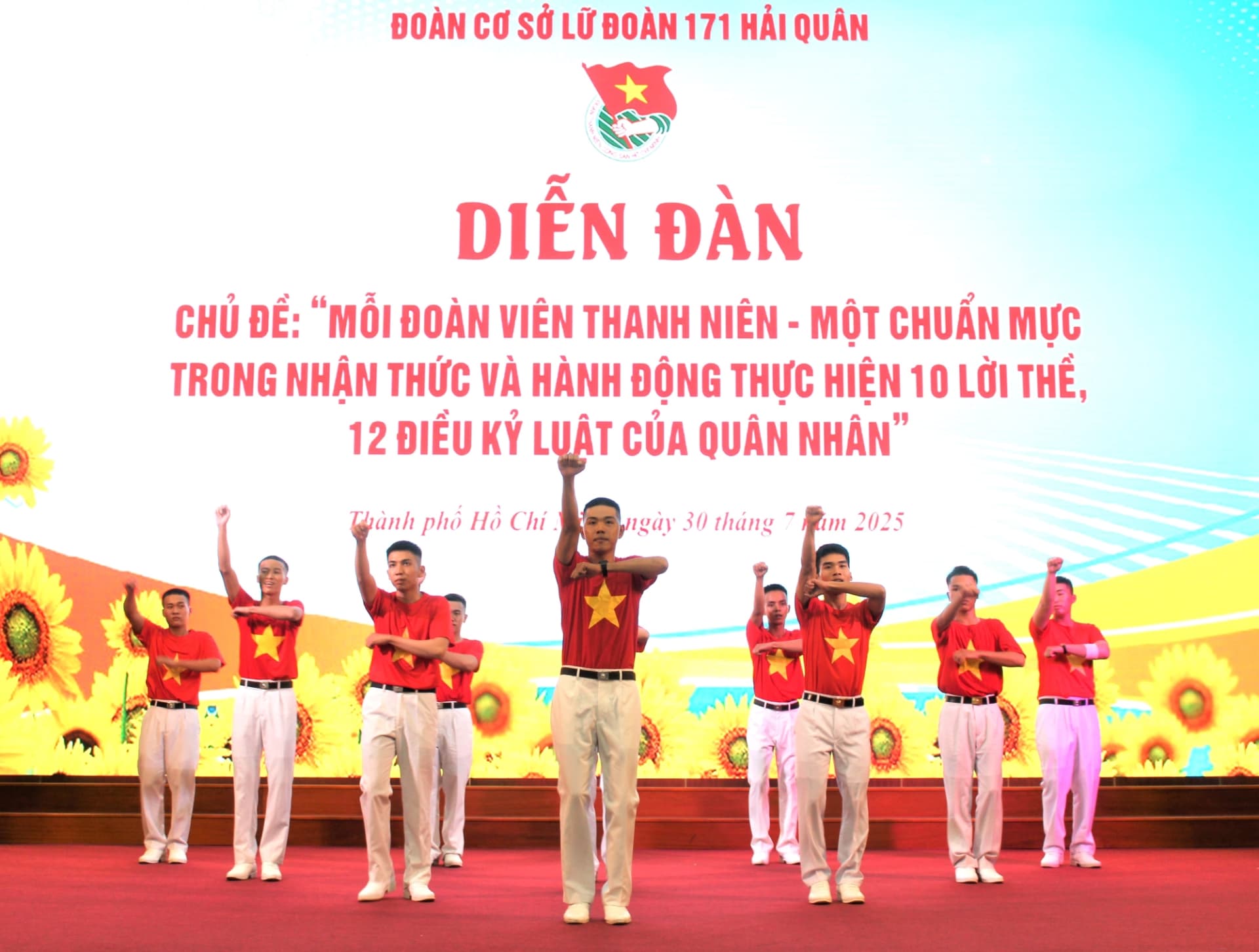 Lữ đoàn 171: Diễn đàn về chuẩn mực trong thực hiện 10 lời thề, 12 điều kỷ luật